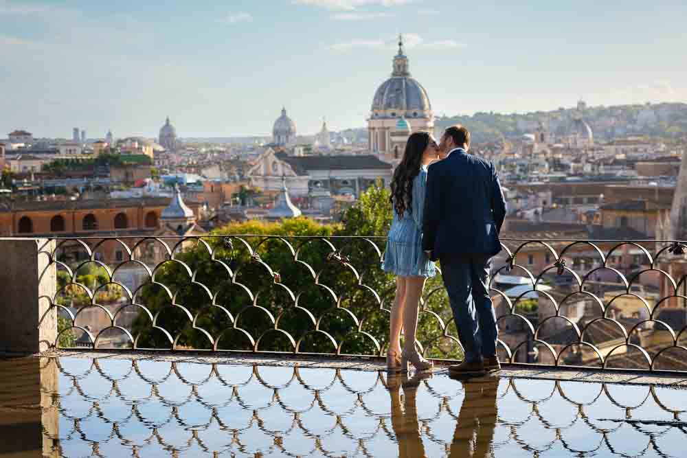 Engagement couple photoshoot in Rome