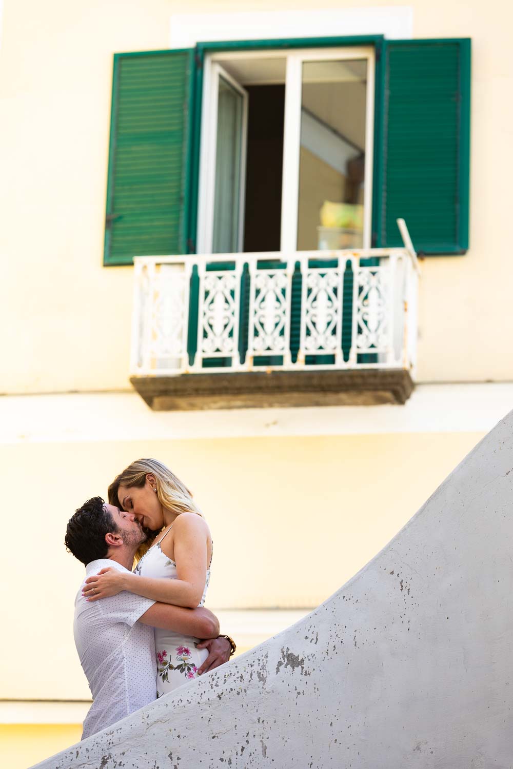 In love on the Amalfi coast Italy