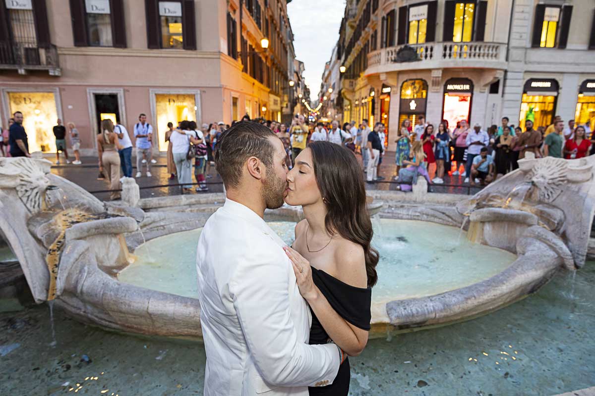 Pincio sunset proposal in Rome