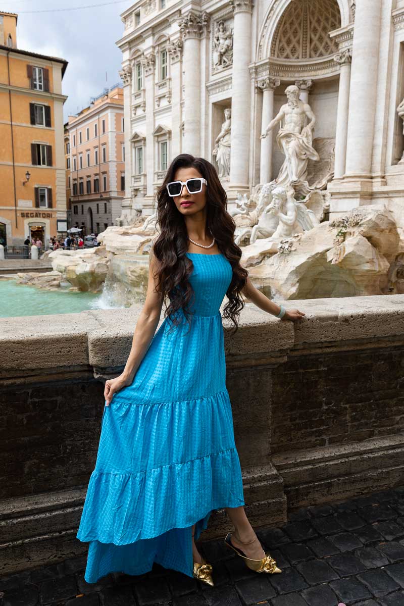 Rome model photoshoot. Travelling lifestyle photography from Rome Italy