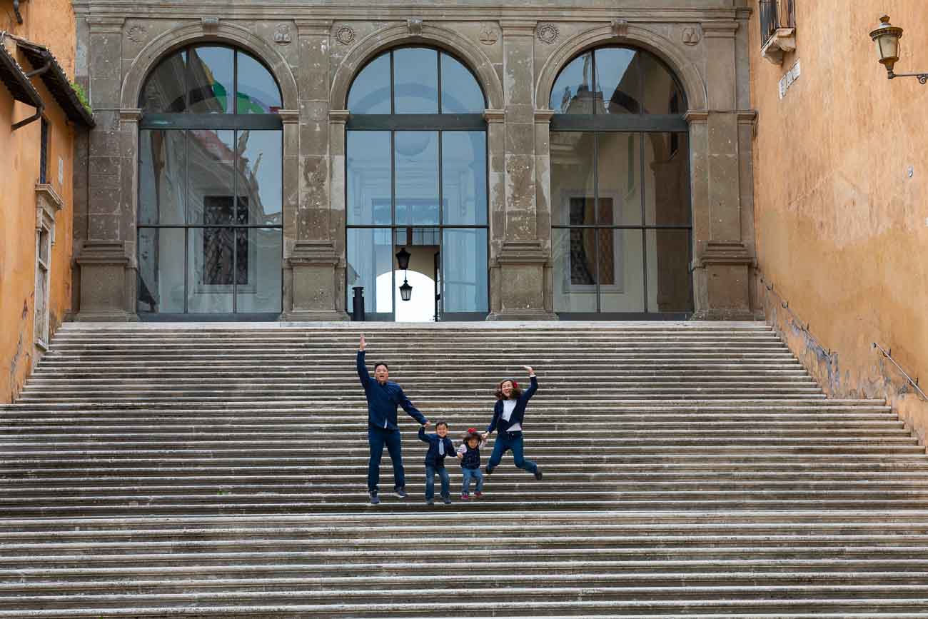 Family Photos in Rome Italy 