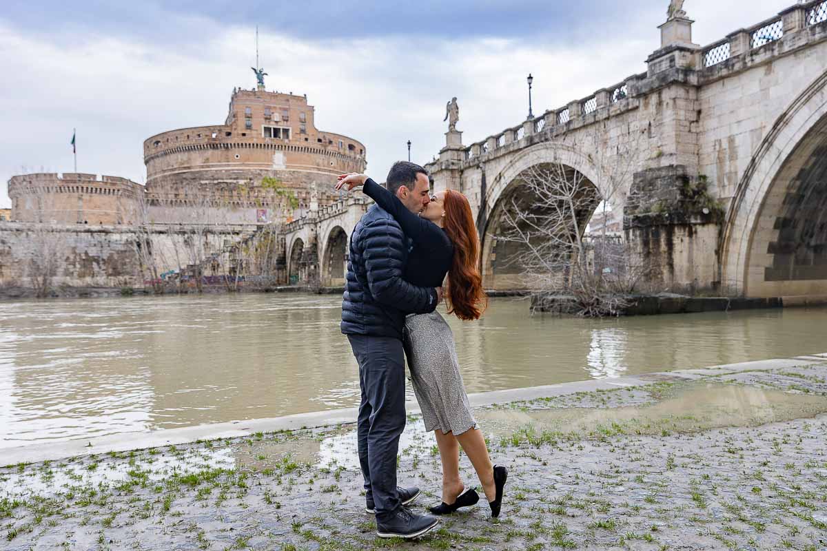 Sant'Angelo bridge proposal photography