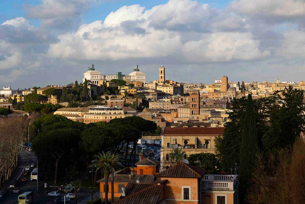 Rome cityscape 