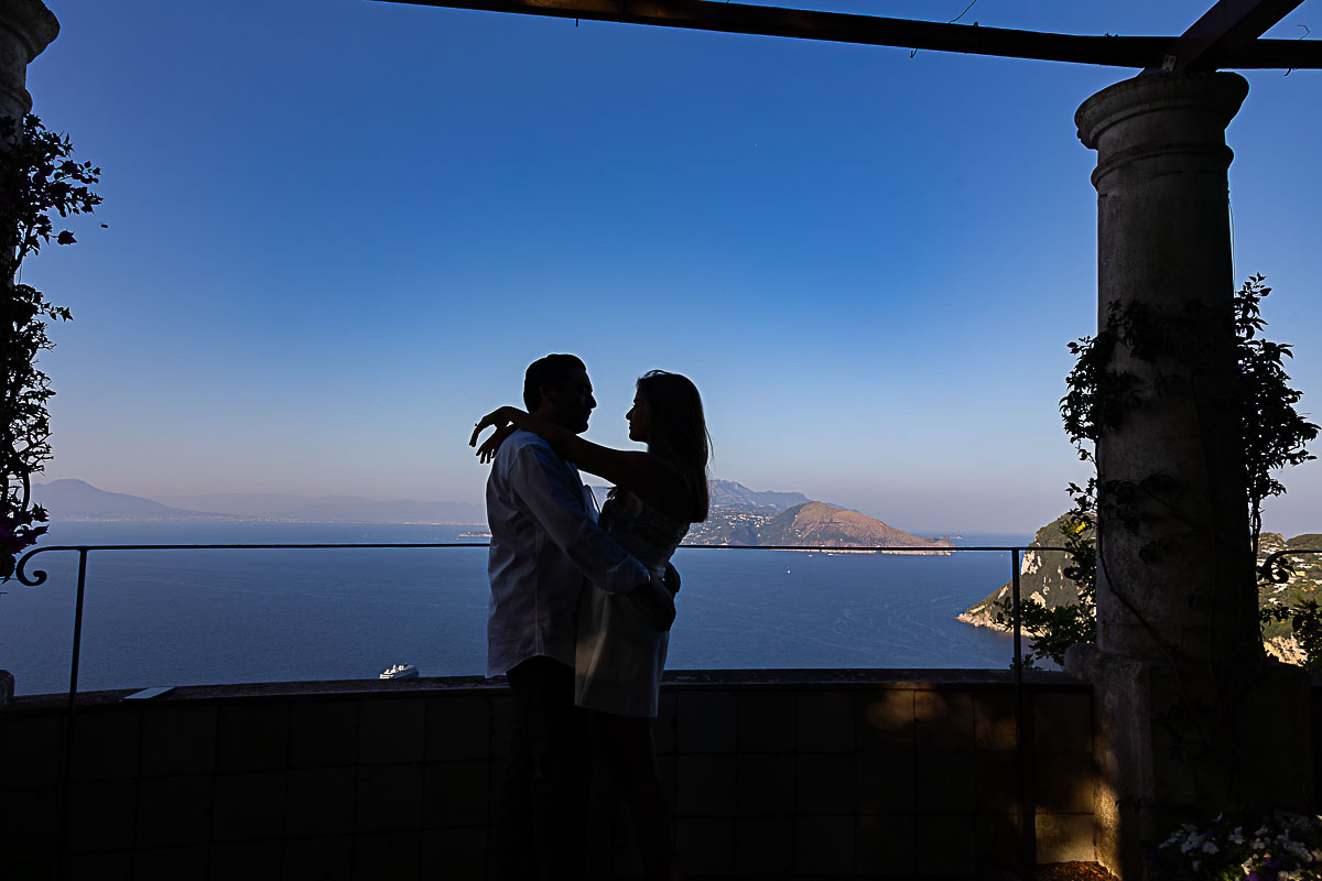 Capri island engagement