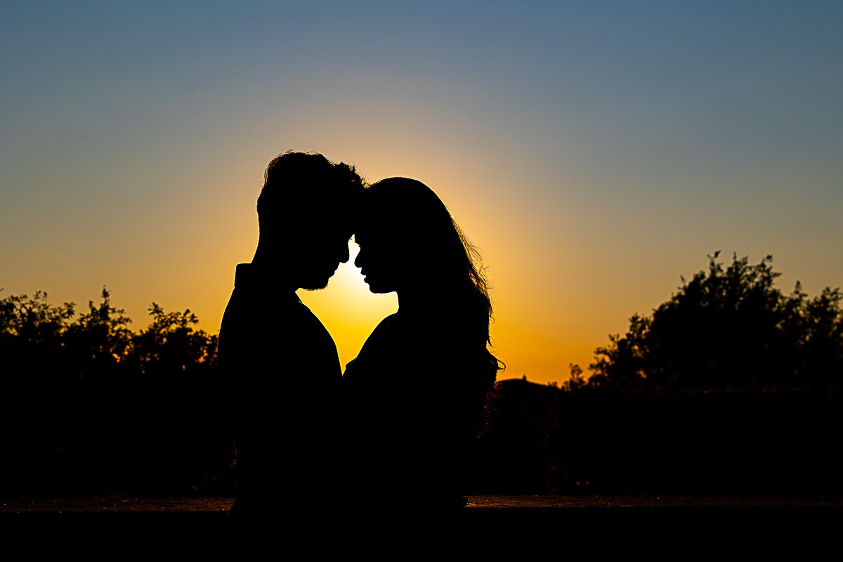Gianicolo Sunset Engagement