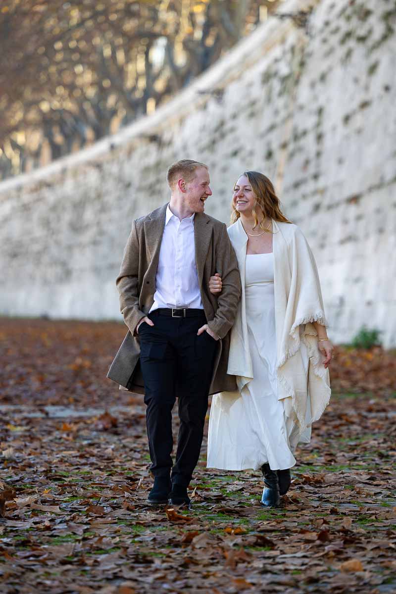 Cinema style photo shoot in the Eternal city  