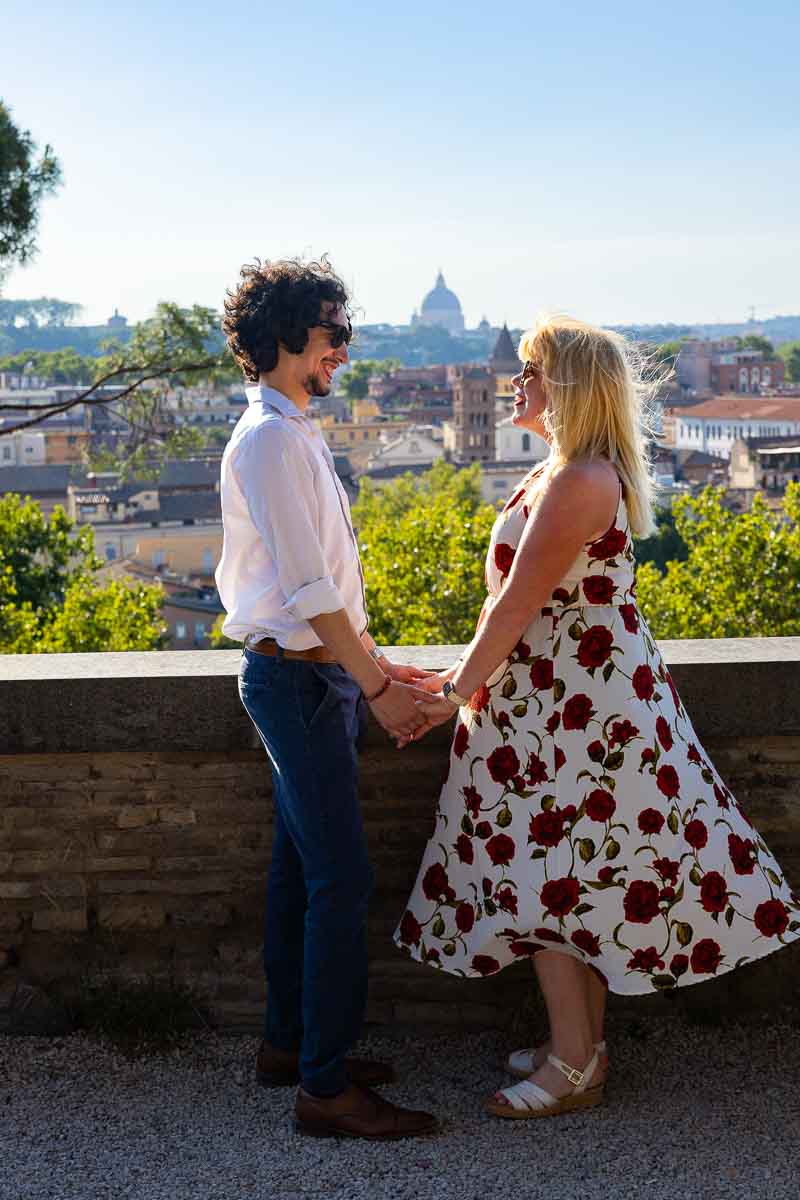 Photography pose posing one in front of significant other sideways view portrait picture