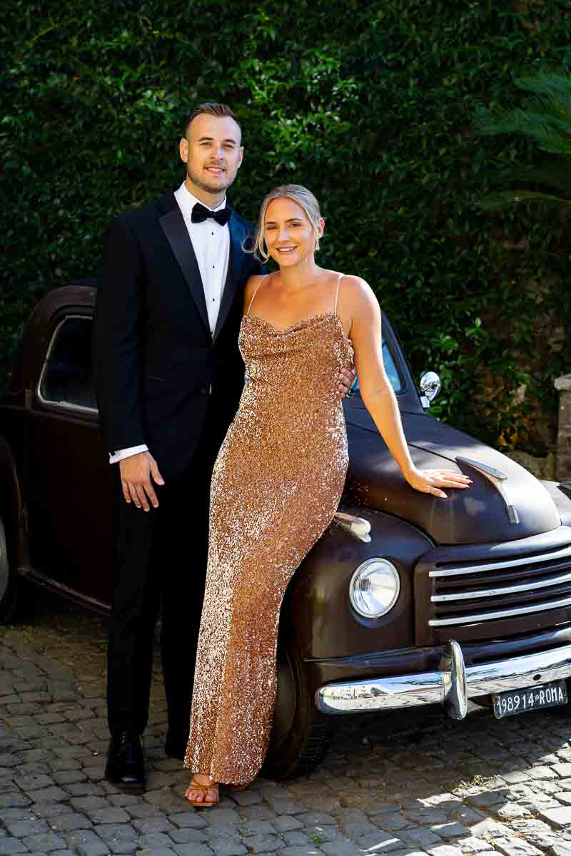 Guest photographic portrait in matrimonial attire
