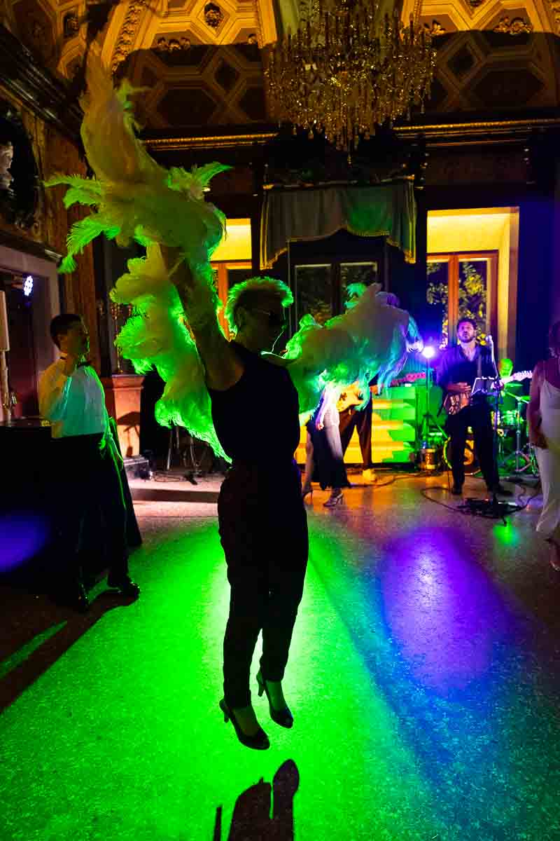 Candid storytelling photography highlighting the unscripted fun of the late-night afterparty.